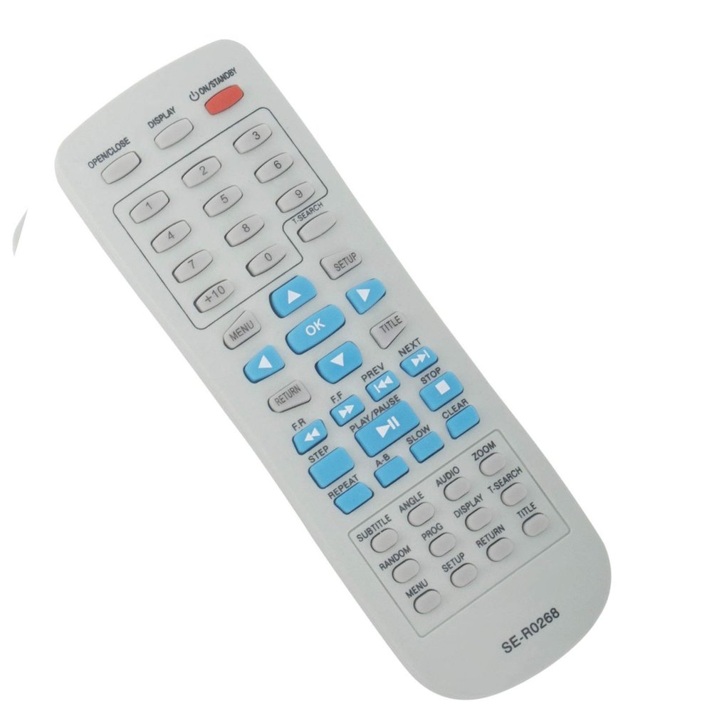 WINFLIKE SE-R0268 Replace Remote for ToshibaDVD SD-K770KU SD-K770 SD-K770K SDK770 SDK770K SD-170EKB SD-680KY SD-270EKB SD-K770KC SD-270E SD-270EKE SD-170EKE SD680KY SD270EKB SD270EKE SD170EKB SD170EKE