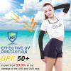 beister UV Protection Cooling Arm Sleeves, Women Men Summer Outdoor Sunblock Arm Cover with Thumb Hole view 2