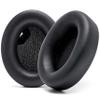 WC Wicked Cushions Extra Thick Earpads for Sony WH1000XM4 Headphones - Soft PU Leather Cushions, Luxurious Noise Isolating Memory Foam, Added Thickness Without Disabling On/Off Sensor | Black view 1