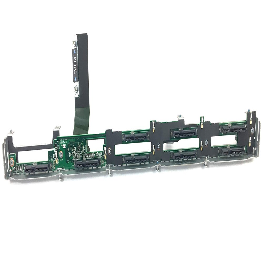 Dell 063YD Poweredge FC830 R34TB2 2.5x8 Bays SAS HDD Backplane w/Bracket (Renewed)