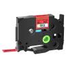 GREENCYCLE Compatible for Brother P Touch TZ TZe-431L1 Starry Laminated Glitter Rainbow Bling AZE Label Tape Black on Red 1/2" 12mm use in PTD210 PT-H100 PTH110 PT-D400AD PTD600 PT-1290 view 1