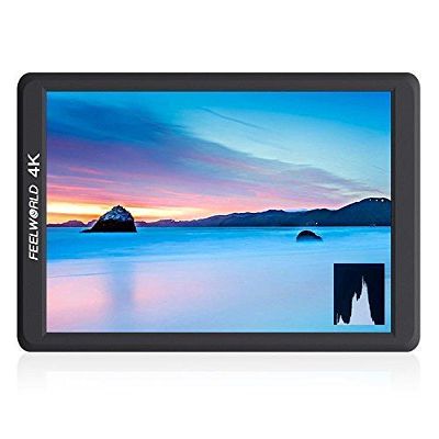 FEELWORLD F570 Camera Monitor 5.7 4K Field Camera Monitor On-Camera Monitor with HDMI Input/Output IP Full HD 1920x1080