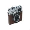 35 RC Case, BolinUS Handmade Genuine Real Leather Half Camera Case Bag Cover for Olympus 35 RC Camera with Hand Strap (Coffee) view 3