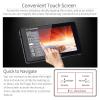 FEELWORLD LUT7 7 Inch 2200nits 3D LUT Touch Screen Camera DSLR Camera Field Monitor Full HD 1920x1200 IPS, 4K HDMI Input/Output +Tilt Arm view 3