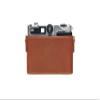 35 35E Case, BolinUS Handmade Genuine Real Leather Half Camera Case Bag Cover for Petri Color 35 35E Camera with Hand Strap (LavaBrown) view 2