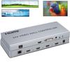 LED Video Wall Controller, 2X2 HDMI Video Image Processor, 1080P Screen Splicing with RS232 Control, HDMI1.3 Input, 4 HDMI Output Support Splicing 2X1/3X1/4X1,180Screen Rotation & Edge Mask view 1