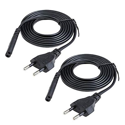 EU Plug AC Power Cord 1.5M Withstand 500W 8 Type Output Connector