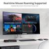 SIIG 1080p Quad View HDMI KVM Switch, Mouse Roaming & Seamless Switch - Control Four PCs in Quad View Mode, 4X USB 3.0 Ports, Hotkey Control, ESD Protection, TAA Compliant (CE-KV0A11-S1) view 4
