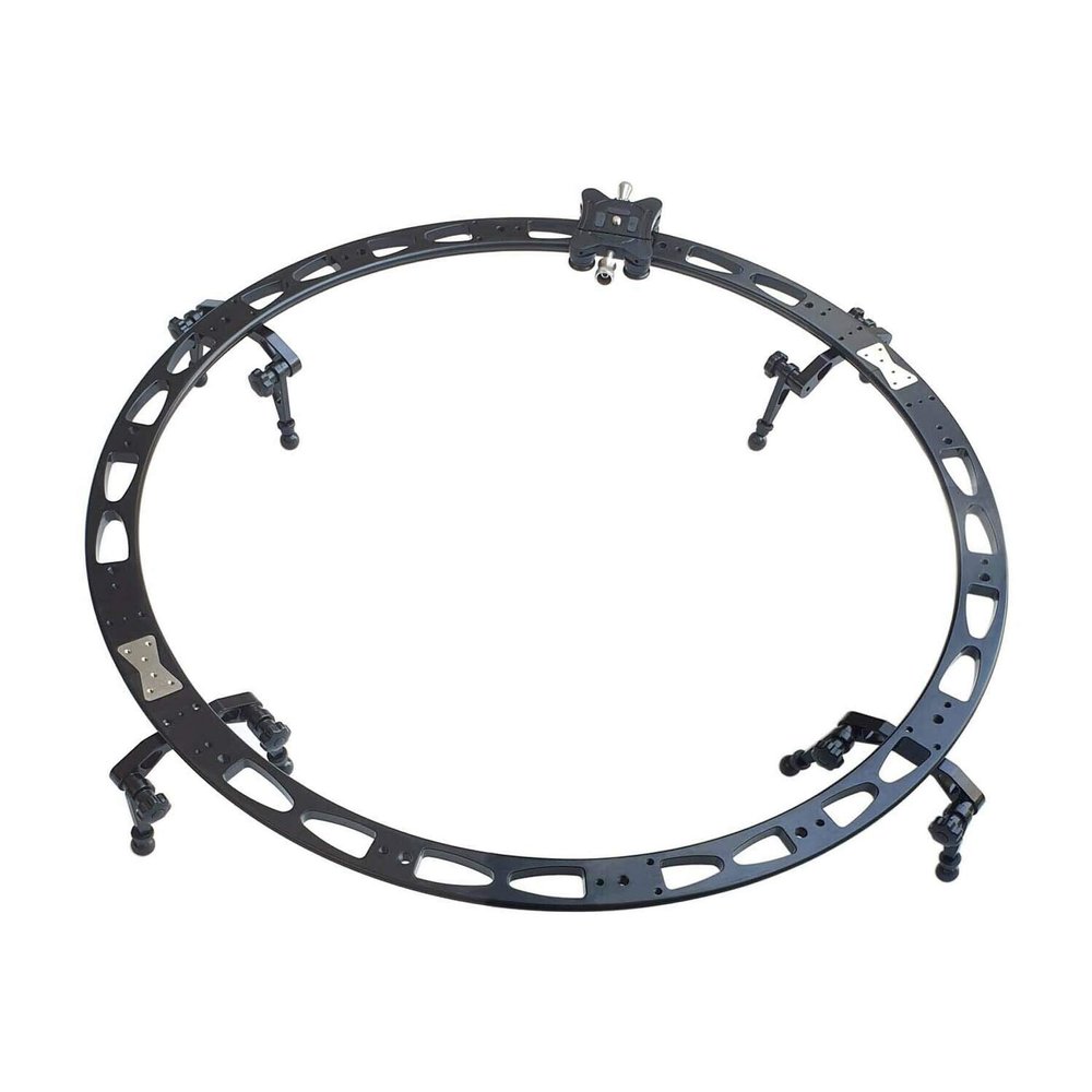 Flycity Smooth 360 Degree Curved Full Circle Video Camera Slider Track for Load Capacity Upto 25kg Movie Film Making Shoot Sony Nikon Canon lumix panasonic (FC-C-360)
