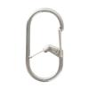 NITEIZE G Carabiner #2, Stainless Steel, Silver, Small view 2