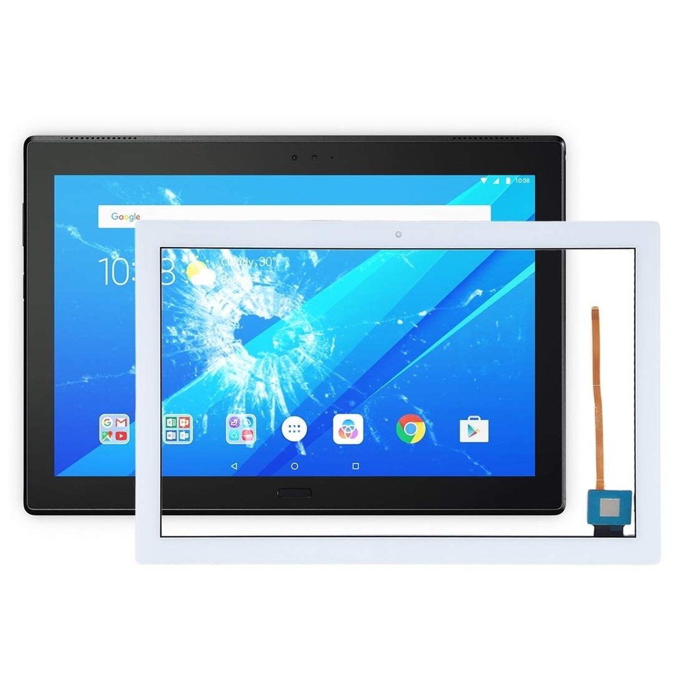 HONGYAN Cell Phone Accessories for Lenovo TAB4 10 / TB-X304 Touch Panel Digitizer Repair (Color : White)