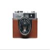35 RD Case, BolinUS Handmade Genuine Real Leather Half Camera Case Bag Cover for Olympus 35 RD /35 DC Camera with Hand Strap (LavaBrown) view 1