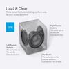 Definitive Technology Descend DN10 10" Subwoofer Digitally Optimized for Movies and Music, New 3XR Architecture, 500W Peak Class D Amplifier & (2) Pressure-Coupled 10" Bass Radiators, White view 3
