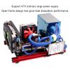 Liyeehao ITX Case, Mini Open Aluminum Frame, Lightweight PC Home for Large Power Supply Computer view 4