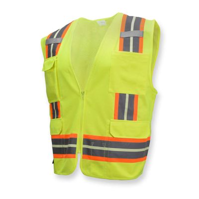 Glow-in-the-Dark Surveyor Safety Glow-in-the-Dark Vest