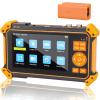 WSDCAM 5 inch TFT-LCD Screen CCTV Camera Tester Monitor Support 4K 8MP CVI TVI AHD SDI CVBS Analog Camera, Support HDMI in VGA in PTZ Control/DC12V Power Output/UTP Cable Tester, 3200-Plus view 1
