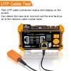 WSDCAM 5 inch TFT-LCD Screen CCTV Camera Tester Monitor Support 4K 8MP CVI TVI AHD SDI CVBS Analog Camera, Support HDMI in VGA in PTZ Control/DC12V Power Output/UTP Cable Tester, 3200-Plus view 4