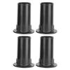 4PCS Woofer Speaker Inverted Tube,Inverter Tube with Opening 42.5mm Length 80mm Suitable for 4-6 inches Speaker,Speaker Port Tube(Black) view 1