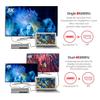 SIIG 8K Thunderbolt 3 Dock with 40 Gbps, 60W Charging, Single 8K or Dual 4K@60Hz for DisplayPort for Windows and Mac, XQD/SD/CFast/TF Card Reader, DP 1.4, Includes 2.3ft TB3 Cable (JU-DK0G11-S1) view 3
