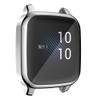 BabyValley Case Compatible with Garmin Venu Sq All-Around Case Screen Protector Soft TPU Plated Protective Cover Shockproof Bumper Shell for Venu Sq (Silver) view 2