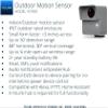 YoLink LoRa Smart Outdoor Motion Detector Sensor, Driveway Alert, Property Invasion/Tresspassing Detector, 1/4 Mile Open Air Range, Email/SMS/Push Alerts, Alexa, IFTTT, Home Assistant (Hub Required) view 2