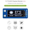 1.3 inch OLED Display Module for Raspberry Pi Pico Resolution 64128 Interface SPI/I2C 3.3V @XYGStudy (Pico-OLED-1.3) view 2