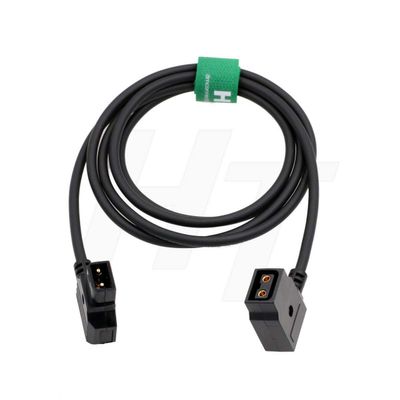 HangTon D-tap P-tap Male to Female Power Extension Cable for Anton-Bauer IDX V-Mount Gold Mount Battery (2m)