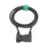 HangTon D-tap P-tap Male to Female Power Extension Cable for Anton-Bauer IDX V-Mount Gold Mount Battery (2m) view 4
