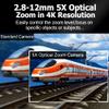 ALPCAM USB Camera 4K Ultra HD Mini Webcam with 2.8-12mm Optical Zoom Lens Camera High Speed USB2.0 30FPS Web Camera for Mac,Window,Linux,Android view 4