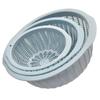 DOITOOL 3pcs Plastic Kitchen Drain Baskets for Washing Fruits Vegetables Multi-functional Strainers for Home Use and Food-safe Material view 1