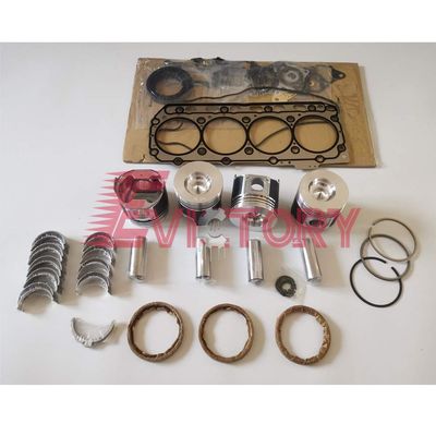 for YANMAR 4D84-2 4D84E 4TNE84 Rebuild kit + 8pcs valves + 1pc Water Pump +1pc Connecting Rod conrod
