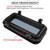 FFYUE Portable Yachts Ships Motorhome Porthole Skylights, Durable ABS Tempered Glass Window, Decorative Window Watertight Window,Black view 2