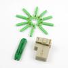 10pcs LC APC Fiber Optic Quick Connector Fiber Optic Fast Connectors Single Mode 9/125 Mechanical Connectors Adapter for 2.0x3.0mm Butterfly Cable view 1