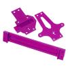 VGEBY Aluminum Alloy RC Radio Tray, Durable and Lightweight Upgrade for 124019 RC Car, RC Car Accessories, for RC Enthusiasts and Model Upgrades view 2