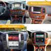 ZWNAV 12.1 inch Touch Screen Tesla Style Android Radio for Lexus LX470 2002 2003 2004 2005 2006 2007 Car Stereo Upgrade Head Unit Replacement GPS Navigation Video Multimedia (Silver 4GB+128GB) view 2