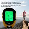 Handheld Altimeter, Portable Digital Navigation GPS with Outdoor Temperature Meter, Compact Elevation Tracker, for Hikers Campers Travelers Backpacking Fishing Adventures view 3