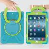360 Degree Rotating Bracket iPad Air3 Pro10.5 case with Shoulder Strap & Pencil Holder & Handle Shockproof and dustproof Child Protection Cover (iPadPro10.5/Air3, Light Blue Lime) view 2