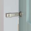 National Hardware N700-151 Barn Door Lock, 5" x 1-1/4" x 3/4", Satin Nickel view 2