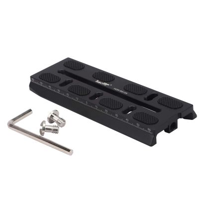 Quick Release Plate Compatible with DJI RS2, RSC2 with Y Bracket with Double Wheels Support Large Lens