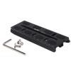 Quick Release Plate Compatible with DJI RS2, RSC2 with Y Bracket with Double Wheels Support Large Lens view 1