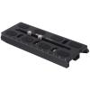 Quick Release Plate Compatible with DJI RS2, RSC2 with Y Bracket with Double Wheels Support Large Lens view 3