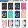 360 Degree Rotating Bracket iPad Air3 Pro10.5 case with Shoulder Strap & Pencil Holder & Handle Shockproof and dustproof Child Protection Cover (iPadPro10.5/Air3, Colourful Blue) view 4