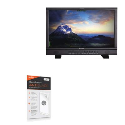 BoxWave Screen Protector Compatible with JVC DT-N24H - ClearTouch Anti-Glare (2-Pack), Anti-Fingerprint Matte Film Skin