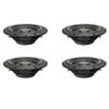 10 Inch 400W 12 Gauge Car Audio Shallow/Slim Subwoofer (4 Pack) view 1