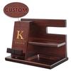 awofer Wood Phone Docking Station for Men Personalized - Idea for Him Husband Boyfriend Dad Son Uncle Boss Colleague - Perfect for Anniversary Birthday Father's Dad view 3