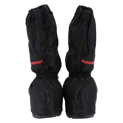Holibanna 1pair Oxford Cloth Overshoes for Adults - Shoes Cover for Rain and Lightweight Travel Shoe Black