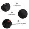 Holibanna 1pair Oxford Cloth Overshoes for Adults - Shoes Cover for Rain and Lightweight Travel Shoe Black view 3