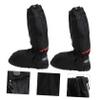 Holibanna 1pair Oxford Cloth Overshoes for Adults - Shoes Cover for Rain and Lightweight Travel Shoe Black view 4