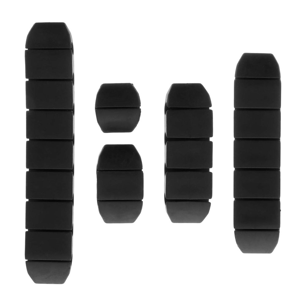 5pcs Cable Manager Cord Clips Self-Adhesive Wire Clips Cable Management Sticky Cable Holder Cable Organizer Self Adhesive Cable Holder