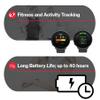 POLAR Ignite 2 Series Water Resistant Smartwatch with GPS, Heart Rate Monitoring, Sleep Analysis and Personalized Fitness Tracking, S-L, for Men or Women, Black view 3